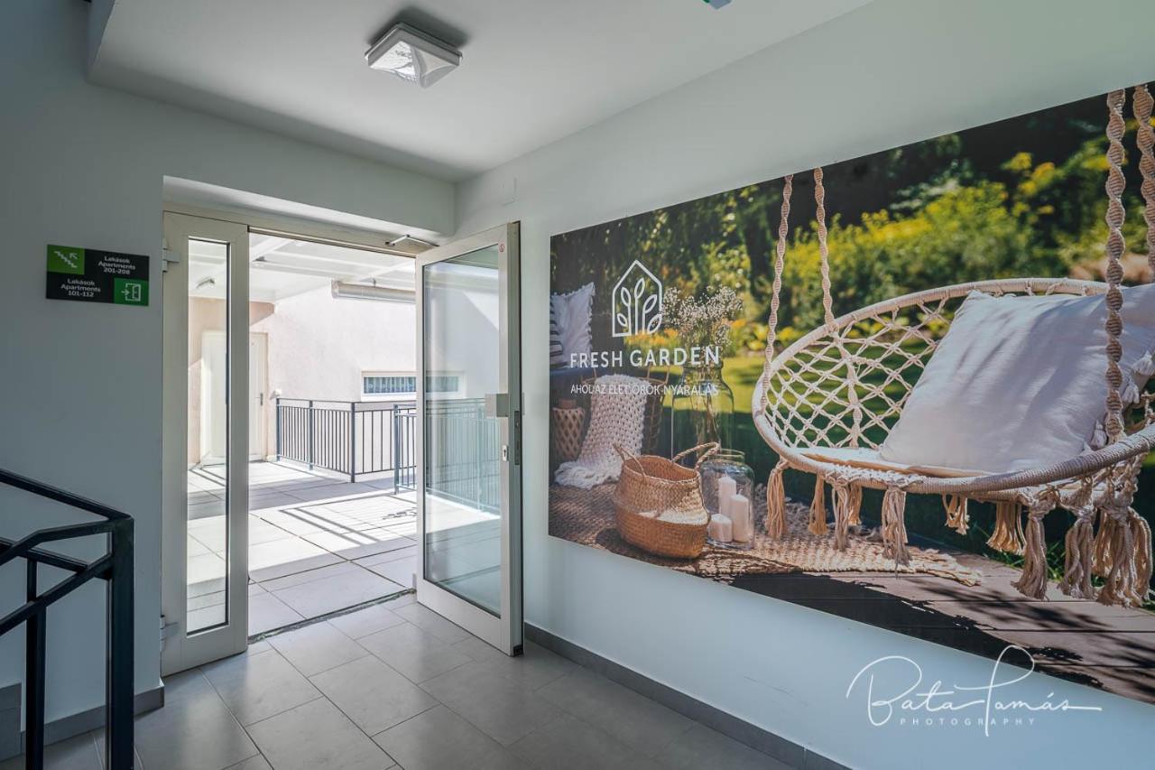 Fresh Garden Apartments Шиофок Экстерьер фото
